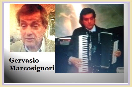 Il fisarmonicista Gervasio Marcosignori